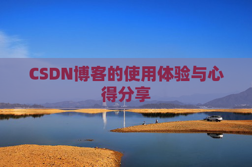 CSDN博客的使用体验与心得分享